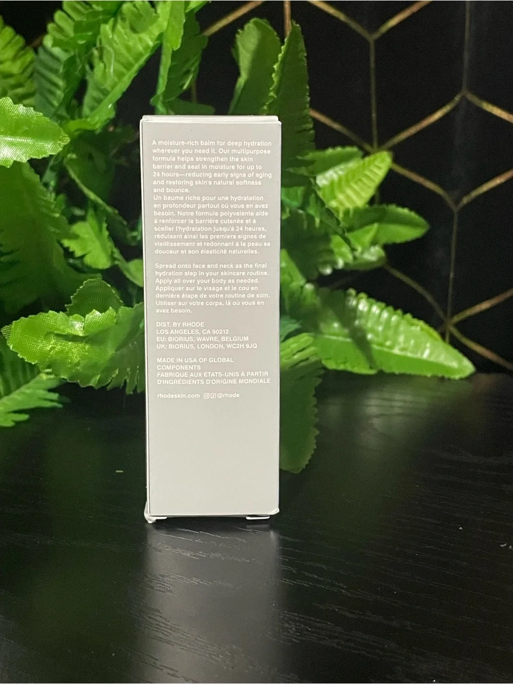 RHODE Barrier Butter Moisturizer - White